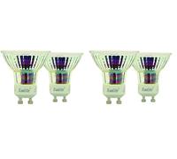 Lot De 4 Ampoules LED Spot Culot GU10 - Spot LED GU10 Angle D'Éclairage 36° - Ampoule GU10 LED 5W Équivalant 50W - Ampoule LED GU10 345 Lumens - LED Ampoule Lumière Blanc Neutre - PACK2VG50SCW Xanlite
