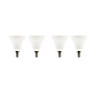 Ampoules LED Standard - ZENITECH - Lot de 4 - 10W - E14 - 2700K - Blanc chaud - 810 lumens - Équivalent 80W