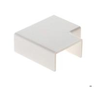 Lot de 4 angles plats 20 x 10mm - Blanc - Zenitech