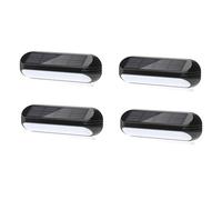 Lot de 4 applique solaire murale