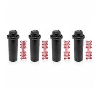 Lot de 4 Arroseur Turbine Hunter PGP ADJ 3/4'', portée 6,4-15,8 m, Angle réglable, Noir