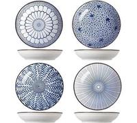 Lot de 4 assiettes en céramique 17,8?cm