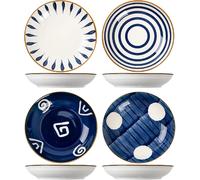 Lot de 4 assiettes en céramique 17,8?cm