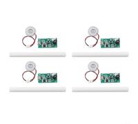 Lot de 4 atomiseurs humidificateurs avec joint en caoutchouc pour appareils USB et diffuseurs d'aromathérapie