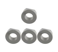 Lot de 4 bagues de roue avant pour tondeuses autoportées 532009040 532124959, kit de roulements à manchon en métal avec -3/8 OD 3/4 ID 1H, pièces de rechange pour tracteurs de jardin