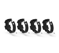 Lot de 4 bagues pour attaches verrou renforcées - tube ZF Ø 80 mm