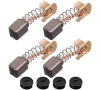 Lot de 4 balais de charbon CB430 compatibles avec meuleuse d'angle Makita 18 V LXT DGA452 BGD801 BJS160 BGA402 DGA452REF GA400 (avec capuchon)