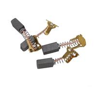 Lot de 4 balais de charbon de rechange 999-054 pour meuleuses G18dl G18dmr G18dsl G14dl G14dmr G14dsl 14,4 V 18 V avec ressorts et fils Design résistant à l'usure 5 x 6 x 12 mm
