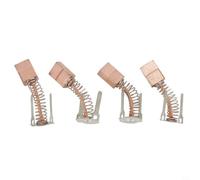 Lot de 4 balais de charbon de rechange pour perceuse sans fil Bosch GSR 180-LI GSB 140-LI 1607000CZ1, 4,5 x 8 x 12 mm, brosses de moteur en métal pour réparation et entretien d'outils électriques