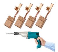 Lot de 4 balais de charbon pour perceuse Makita CB440 DTD146 DHP456 DHP458 DHP482 DTW251 BHP451 BHP452