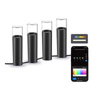LOT DE 4 BALISES SMART LED COULEURS IP65 6M KSIX