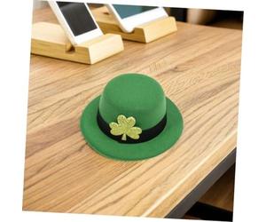 Lot de 4 barrettes vertes avec motifs de haut-de-forme et de trèfle, parfaites pour la fête de la Saint-Patrick. Ces accessoires festifs sont idéaux pour la famille et les amis, et offrent un maintien