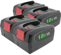 lot de 4 batteries PATONA Bosch PBA18 18V 3.0Ah de rechange