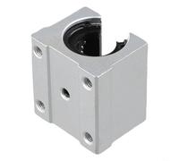 Lot de 4 blocs linéaires à roulement à billes SBR20UU pour rail de guidage de 20 mm | Boîtier en alliage d'aluminium avec billes en acier pour routeur CNC | pour imprimante 3D | Automatisation