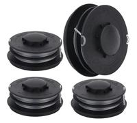Lot de 4 bobines de fil compatibles avec Einhell GC-ET 4530,10 m, 2 mm,Bobines de Coupe-Bordures pour Einhell 3405685