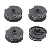 Lot de 4 Bobines de Fil de Coupe Haute Résistance 6m x 1,6mm pour Bosch AdvancedGrassCut36/ART 24/27/30-36 LI (F016800351) - 4 Bobines de Rechange Compatibles Tondeuse & Débroussailleuse