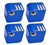 Lot de 4 boîtes de filtre à sel et cartouche pour humidificateurs Vicks, filtres de déminéralisation compatibles avec les modèles V4600, V5100, VUL575, PDC51V1 pour réduire la poussière blanche