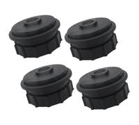 Lot de 4 boîtiers de roulement de tambour pour ventilateur de climatisation avec anneau en caoutchouc pour une rotation stable et une réduction du bruit de fonctionnement