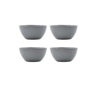 Lot de 4 bols Ø 12 cm en grès bleu clair HDVida