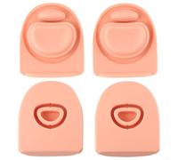 Lot de 4 bouchons de rechange en silicone pour lot de 4 bouchons de | Joint de couvercle anti-fuite compatible avec les bouteilles Tritan en acier inoxydable de 19/24/32/40 oz et 25 oz