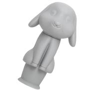 Lot de 4 bouchons de vin en silicone Lapin, dispositif décoratif avec construction robuste, accessoire de cuisine de qualité supérieure, solution fraîche de champagne fiable pour maison, bar