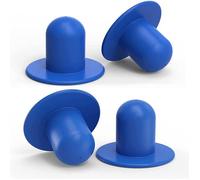 Lot de 4 bouchons universels pour tuyau piscine 3,2 cm - compatibles Intex/Coleman (pompes ≤1000 GPH)