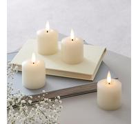 Lot de 4 Bougies Votives TruGlow® à LED