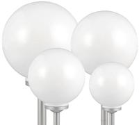Lot de 4 boules solaires LED d'extérieur lampe décorative IP44 8h éclairage piquet jardin porche cour allée