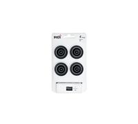 Amig REI Lot de 4 boutons de meuble ronds en zamak laqué H 26 x l 35 x P 35 mm