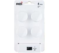 Lot de 4 boutons de meuble Rond zamak peint H.27 x l.33 x P.33 mm