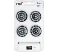 Lot de 4 boutons de meuble Rond zamak vieilli H.26 x l.35 x P.35 mm G