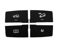 Lot de 4 boutons d'interrupteur central de rechange pour Mercedes-Benz ML GL GLE GLS W166 X164 X166 W292 Noir LED Garniture intérieure