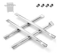 Lot de 4 brûleurs en acier inoxydable pour barbecue à gaz Rösle Videro G3 G4 - Pièces de rechange pour la série Rösle Videro - Brûleur de rechange en acier inoxydable
