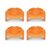 Lot de 4 cache-bobines de rechange pour débroussailleuse pour Worx WG150 WG151 WG152 WG153 WG154 pour jardinage domestique