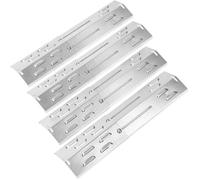 Lot de 4 cache-brûleurs universels de 29 à 43 cm pour barbecue à gaz Enders, Landmann, Charbroil, plaque chauffante