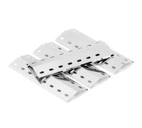 Lot de 4 cache-brûleurs universels en acier inoxydable 36,5 x 12 cm pour Enders Chicago 3, Enders Boston Pro 3K, cache-flamme, pièces de rechange pour Enders Boston 6 Kr Turbo, Tepro 3561, Barbecook