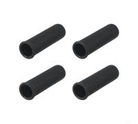 Lot de 4 cache-tubes en caoutchouc résistants aux intempéries pour brouette | Compatible avec les chariots de jardin, plastique robuste, résistant aux intempéries, facile à nettoyer, utilisation durable