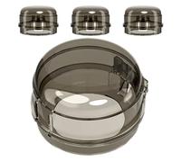 Lot de 4 Caches Boutons de Cuisinière Gaz Sécurité Garçon et Filles Noir | Pc, Anti Manipulation par Jeunes ou Animaux, pour Boutons Four et Plaque, Prévention des Rotations