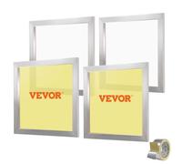 Lot De 4 Cadres De Sérigraphie - Vevor - Kit De Sérigraphie En Alu 50,8x50,8 Cm Mailles 110