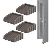 Lot de 4 cales de sécurité avec antidérapante pour | Butée de porte antidérapante haute résistance pour hôtel, salon, utilisation intérieure et extérieure pour la sécurité