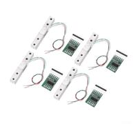 Lot de 4 capteurs de poids numériques de 10 kg compatibles avec module HX711 avec faible fluage et haute répétabilité