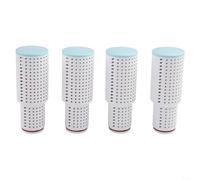 Lot de 4 cartouches de déminéralisation Clean Mist pour humidificateur Dreo Hm311 311s Hm524 524s Hm306s Hm409s Hm420s Hm321 Hm312 avec granulés d'ions et système de purification à trois couches
