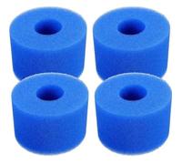 Lot de 4 cartouches de filtre pour spa Intex Pure Spa réutilisables et lavables en mousse S1