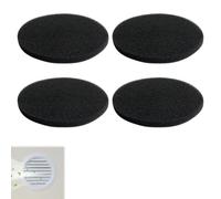 Lot De 4 Cartouches Filtrantes De Rechange Vmoomax Pour Les SystèMes De Ventilation ExtéRieurs à Usage Domestique Pluggit Ev100/Ev200/Ev500/Rev150 e Filtration G3, DiamèTre 140 mm