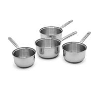 Lot de 4 casseroles 16/18/20/22 cm en inox Fackelmann Rhona
