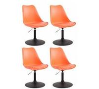 Lot de 4 chaises Maverick - Plastique