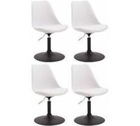 Chaises Maverick B en plastique - Lot de 4