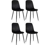Lot de 4 Chaises Giverny Velours