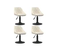 Lot de 4 chaise en plastique pliable H. 62.5 cm interieur beige