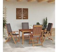 Lot de 4 chaise GENERIQUE H. 104 cm non pliable exterieur en teck